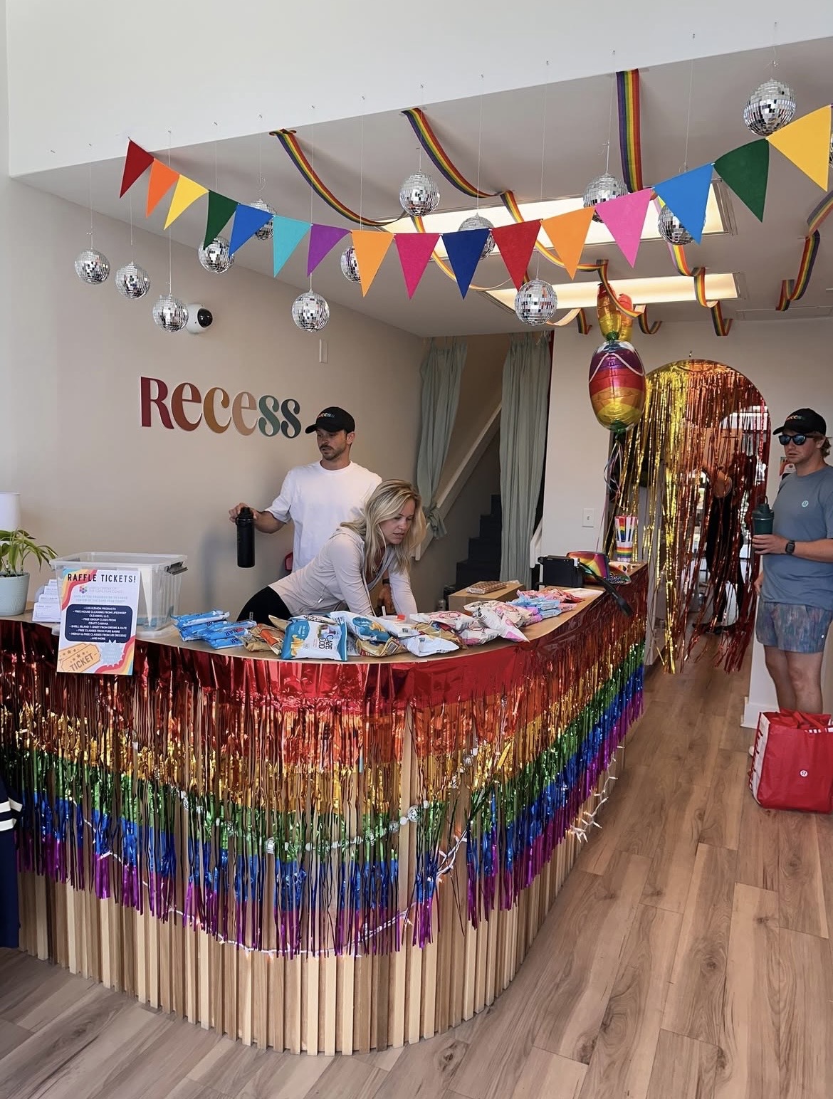 Partner event with Recess